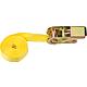 Tie down sling, one piece, type 500 DIN EC 12195-2 yellow, sling 25 mm, length 6 m