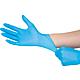 Gants de protection nitrile bleu 30 cm - chimiques - sans poudre paquet de 50 gants