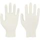 Latex protective gloves powder-free, size L PU=100 pcs, 1010089