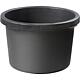 Mortar bucket 65 litres black, wide edge, PU = 3 pieces