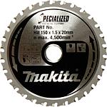 Circular saw blade for metal