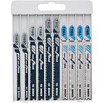 Jigsaw blade set BOSCH® for wood and metal, 10-piece