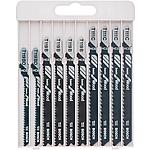 Jigsaw blade set BOSCH® for wood, 10-piece