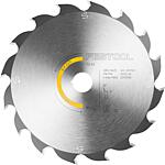 Circular saw blade for lengthwise cuts in solid wood