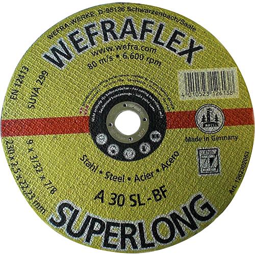 Disque à tronçonner Super-Long A 30 SL, droit, pour acier, fonte Anwendung 3