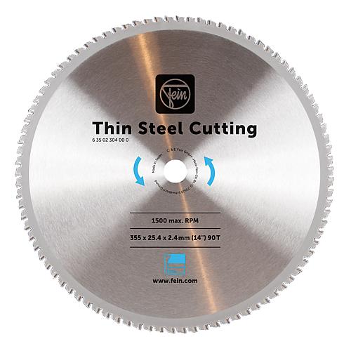 Metal saw blade for flat steel, for metal mitre saw (80 121 62) Standard 1