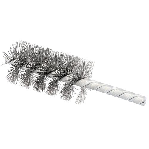 Cylinder brush with ø 6 mm shank, steel wire