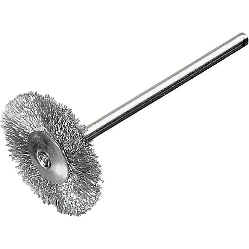 Brosse ronde avec tige ø 3 mm Standard 1