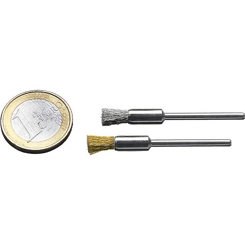 Brosse pinceau avec tige ø 3 mm Anwendung 1