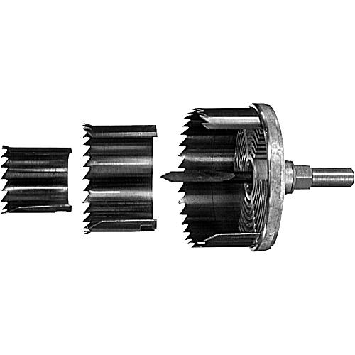 Hole saw set, 8-piece Standard 1