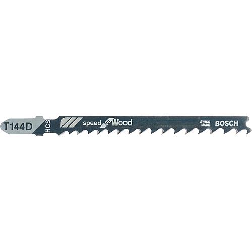 Jigsaw blades with single-lug shank T144D for wood Standard 1