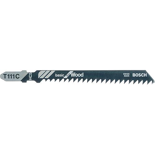 Jigsaw blades with single-lug shank T111C for wood Standard 1