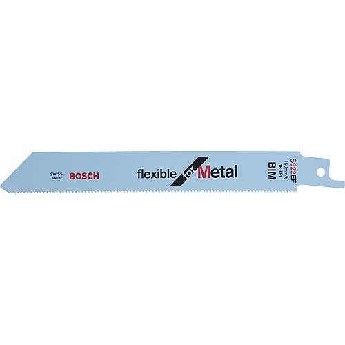 Sabre saw blades with universal shank S922EF for metal Standard 2