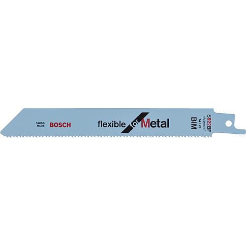 Sabre saw blades (BOSCH) S922BF Length 150mm PU 5 pieces for metal