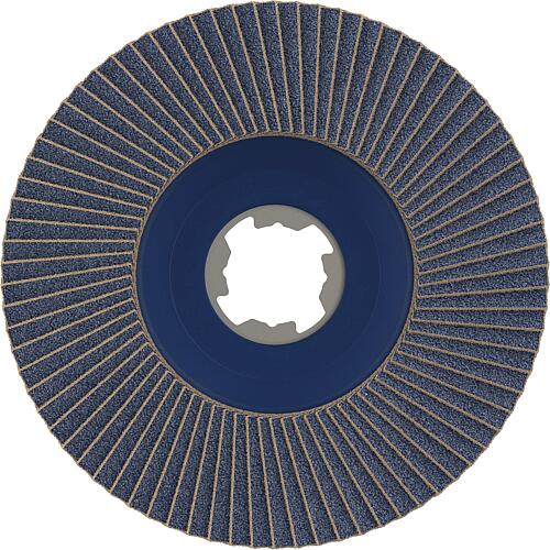 Slatted grinding disc BOSCH® straight with X - Lock holder Ø 125 mm K40