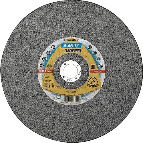 Cutting discs Klingspor A 46 TZ SPECIAL cranked 230 x 1.9 x 22.23 mm