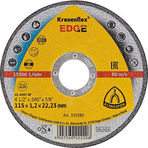 Cutting discs EDGE SPECIAL, straight Anwendung 1