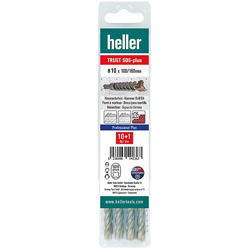 HELLER® TRIJET ULTIMATE hammer drill with SDS-Plus chuck Ø 10.0 x 100/160