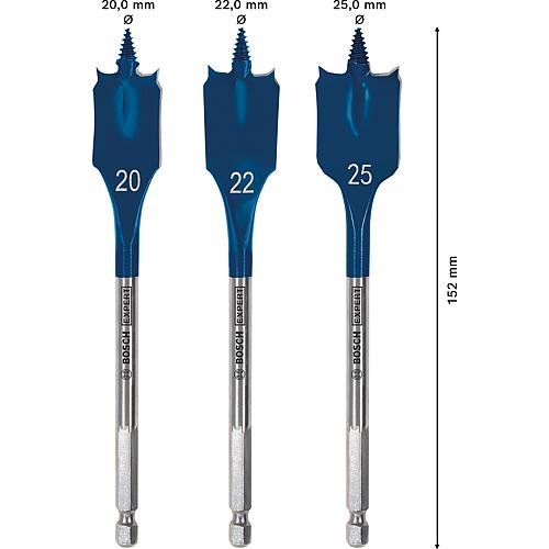 EXPERT flat milling set, 3 piece Anwendung 1