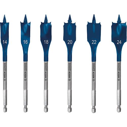 EXPERT flat milling set, 6 piece Standard 1