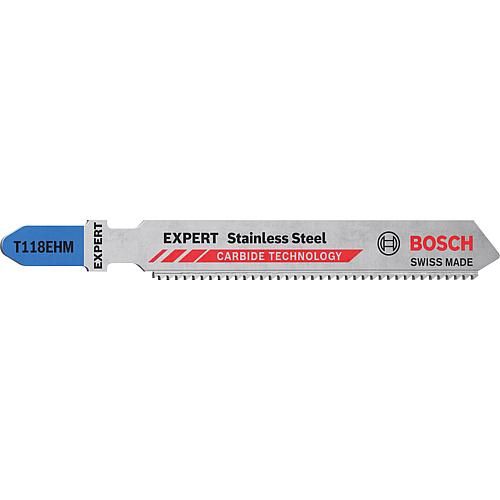 Lames de scie sauteuse T118EHM pour acier inoxydable, CARBIDE TECHNOLOGY Standard 1