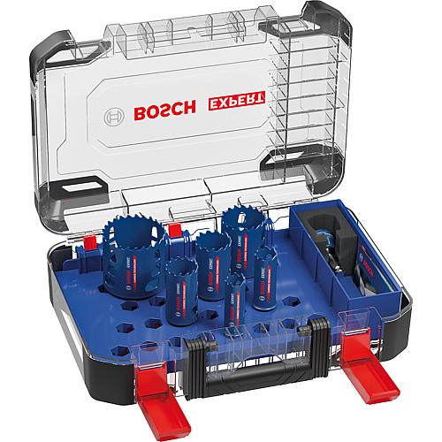 BOSCH Expert 9-piece hole saw set, Ø 22/25/35/40/51/68mm