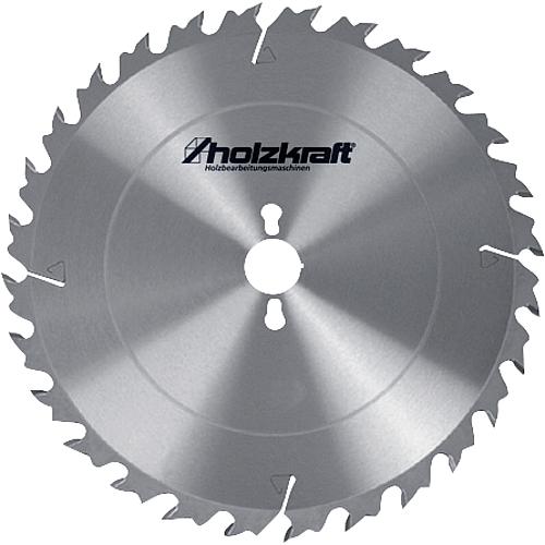 Circular saw blade carbide, (long cut flat tooth), with chip deflector, coarse cut Standard 1