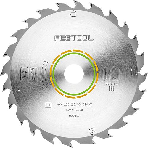 Circular saw blade for all wood-based materials, building material boards, soft plastics Standard 3