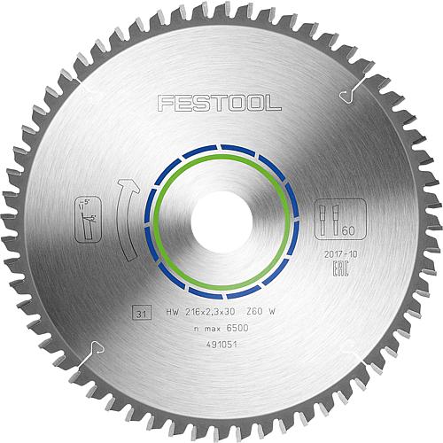 Kreissägeblatt für Aluminiumplatten und -profile, für harte und faserverstärkte Kunststoffe Standard 1