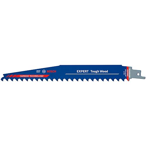 Sabre saw blade BOSCH® EXPERT S1142KHM Length 225 mm, for hardwood PU 10 units