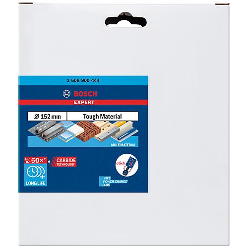 Hole saw BOSCH® EXPERT ToughMaterial, with PowerChange Plus mount Ø 152 mm, Working length 60 mm