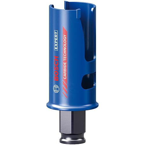 Hole saw BOSCH® EXPERT ConstructionMaterial, with PowerChange Plus mount Ø 30 mm, Working length 60 mm