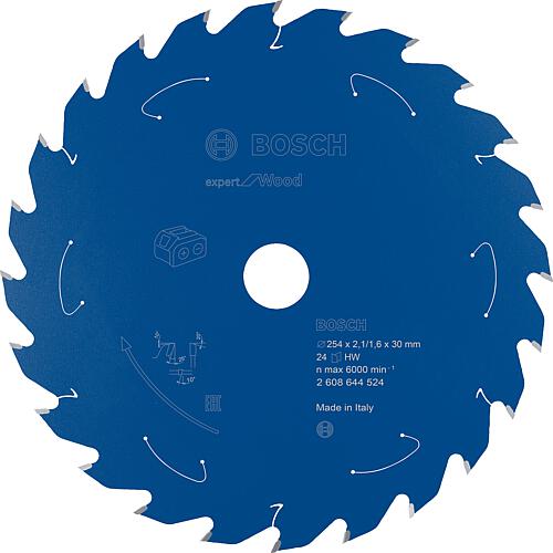 Circular saw blade for softwood and hardwood, chipboard, plywood, plastic-coated panels, fibre boards Standard 1