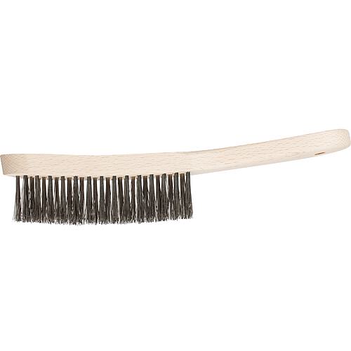 Brosse pour soudures d’angle HBK, non tressé, fil d’acier inoxydable Standard 1