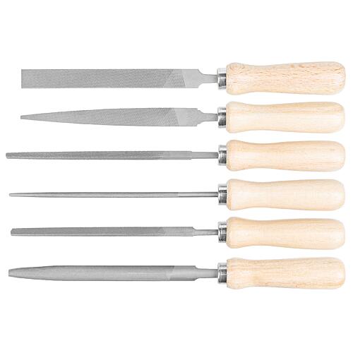 File set Pferd, 6-piece, 100 mm, H2