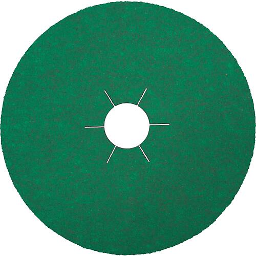 Disques fibre Klingspor CS570, 125 x 22 mm, grain 80, trou d'étoile