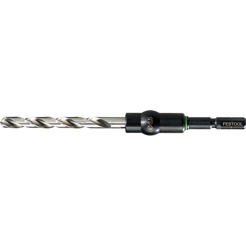 Twist drill bit Festool HSS Ø 8.0 mm, length 75 mm, with CENTROTEC HSS bit holder