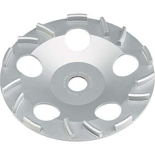 Diamond grinding disc Flex TH-Jet, for concrete, cement plaster and epoxy resin coating, Ø 180 mm