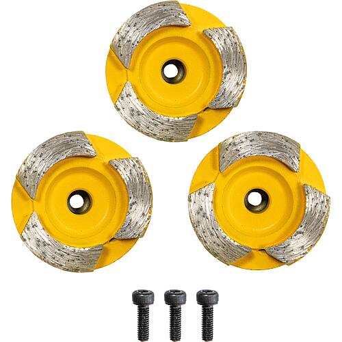 Disques diamantés ø 44 mm pour ponceuse à béton (80 234 35)