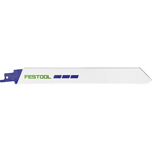 Lame de scie sabre Festool HSR, longueur 230 mm, UE = 5 pièces, pour le métal