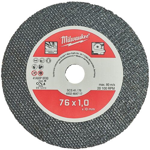 Cutting disc for steel, stainless steel Standard 1