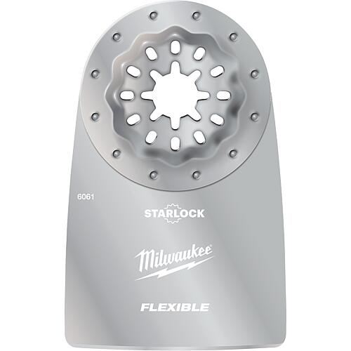 Scraper Milwaukee flexible, Starlock, 52 x 37 mm