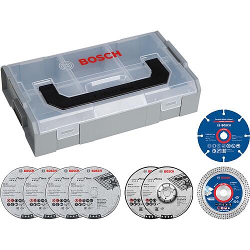 Cutting off and Grinding discs set Bosch Ø 76 mm, with Mini L-Boxx