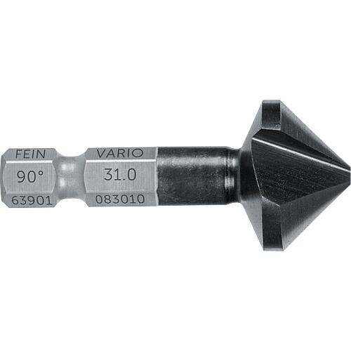 Countersink Fine, 90°, with VARIO Bits shank Standard 4