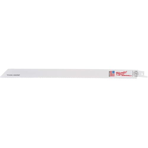 Lames de scie sabre Milwaukee General Purpose, longueur 200 mm, Cond. 5 Pièces, pour bois avec pointes, métal Standard 1