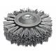 Round brush Ø 140 mm Grinding bristles SIC K 80 Thread attachment M 14