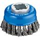 Cup brush BOSCH® with X - Lock holder Ø 75 mm 0.5 mm steel wire