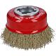 Cup brush BOSCH® with X-Lock attachment Ø 75 mm 0.3 mm brass wire