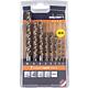 Timber twist drill bit set Alpen Timber Twist HSS, 8-piece, 3/4/5/2x6/2x8/10 mm