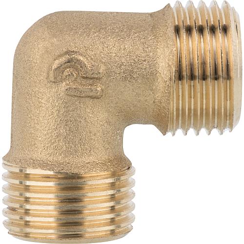 Brass elbow 90° (ET x ET) Standard 1